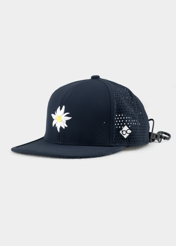 Cap "Edelweiß Outdoor v2" - dunkelblau (Snapback)